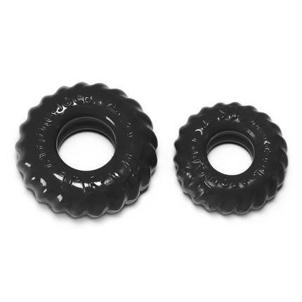Oxballs TruckT Cockring 2-Pack - Black