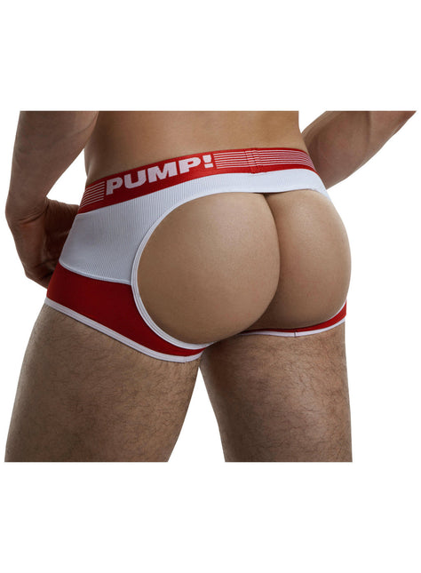 PUMP! Access mesh jockboxer red