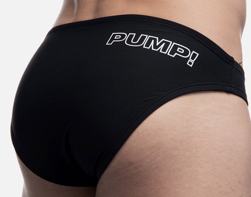 PUMP! Water Cheeky swim brief black