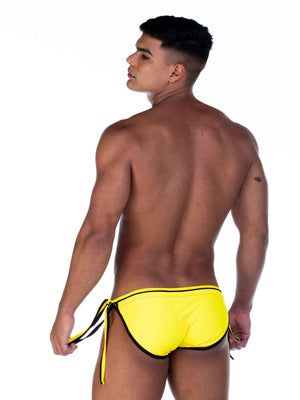 Gigo Strip swim bikini yellow
