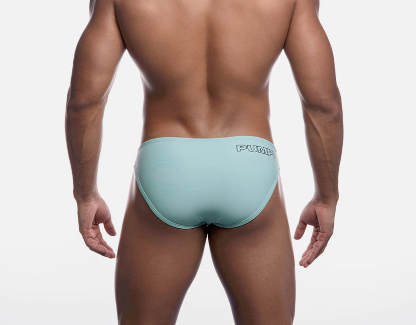 PUMP! Water Cheeky swim brief teal