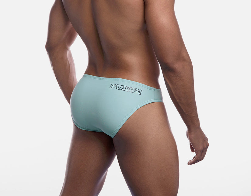 PUMP! Water Cheeky swim brief teal