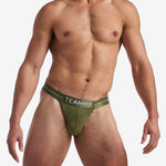 Teamm8 Icon thong modal olive green