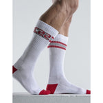 Code 22 Racer socks 8006 white/ red