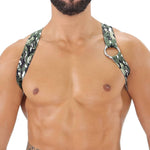 TOF Party Boy harness camouflage khaki